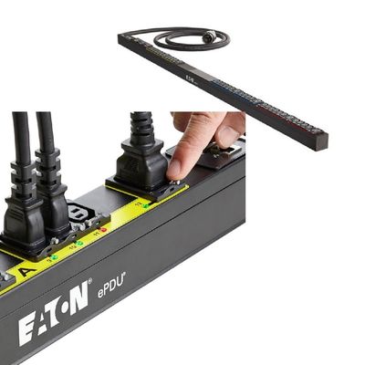 24 Way EATON EFLXB22 FLEXPDU BASIC 0U C20 16A 1P 20XC13 4XC19 Мониторируемое ПДУ