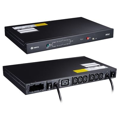 16A IP11 VERTIV Liebert ATS UF-LTS16-1P статический коммутатор с стандартной сетевой картой