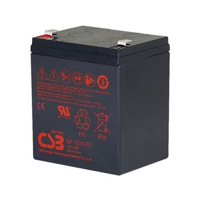 Запечатанная гелевая свинцово-кислотная батарея Vrla 12V 16W UPS Энергохранилище для солнечной системы Глубокий цикл гелевой батареи