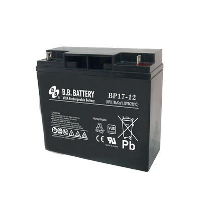 Замена батареи Бесплатное обслуживание 12V17Ah VRLA Свинцово-кислотная батарея