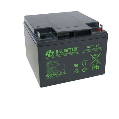 BB батарея BC28-12 12V 28Ah Лучшее хранение энергии Бесплатное техническое обслуживание Акумулятор VRLA для электроэнергии 28Ah