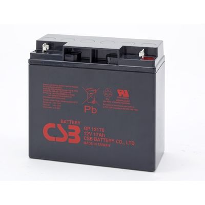 Аккумулятор CSB GP12170 12V 17Ah Энергохранилище Бесплатное техническое обслуживание Акумулятор CSB VRLA 12V 17Ah