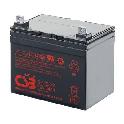 CSB GP12340 12V 34Ah Энергохранилище Бесплатное техническое обслуживание Акумулятор VRLA CSB