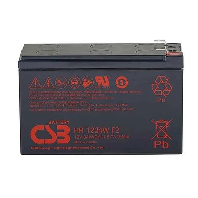 Аккумулятор CSB HR1232W 12V 32W Акумулятор AGM с возобновляемой зарядкой без обслуживания