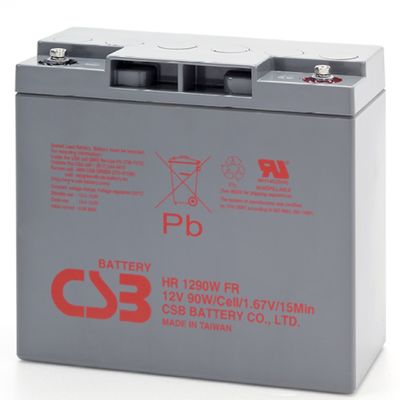 HR1290W CSB аккумулятор 12V 90W перезаряжаемая аккумулятор свинцовой кислоты без обслуживания 12V 23Ah
