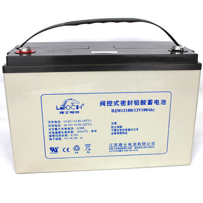 12В 100AH Leoch DJM12100 Безопасная свинцовая батарея для ВПС