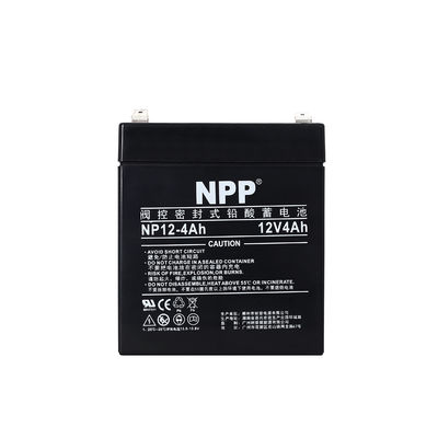 АЭС NP12-4Ah Заряжаемая сплошная батарея 12В 4Ах