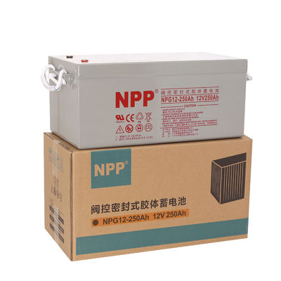 НПП NPG12-250Ah Акумулятор с гелем для глубокого цикла 12V 250Ah
