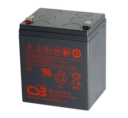 Аккумулятор CSB HR1227W 12V 27W Акумулятор AGM с возобновляемой зарядкой без обслуживания