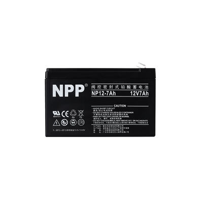 НПП NP12-7Ah перезаряжаемая герметичная свинцовая кислота 12V 7Ah гелевая батарея