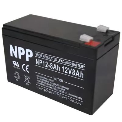 12V8AH без обслуживания свинцово-кислотная батарея