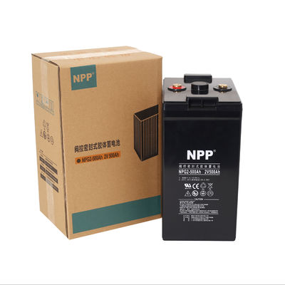 Глубокий цикл AGM Склеенные свинцово-кислотные батареи NPG2-500 2V 500Ah Сберегатель солнечной энергии GEL батарея