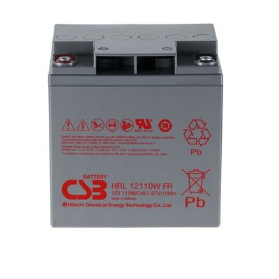 CSB HRL12110W 12V 110W высокоскоростной аккумулятор с длительным сроком службы