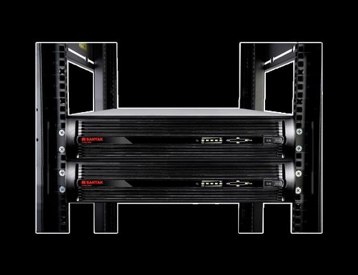 SANTAK 2 kVA 220V Online UPS with Lead Acid Battery for Telecommunications Backup Power